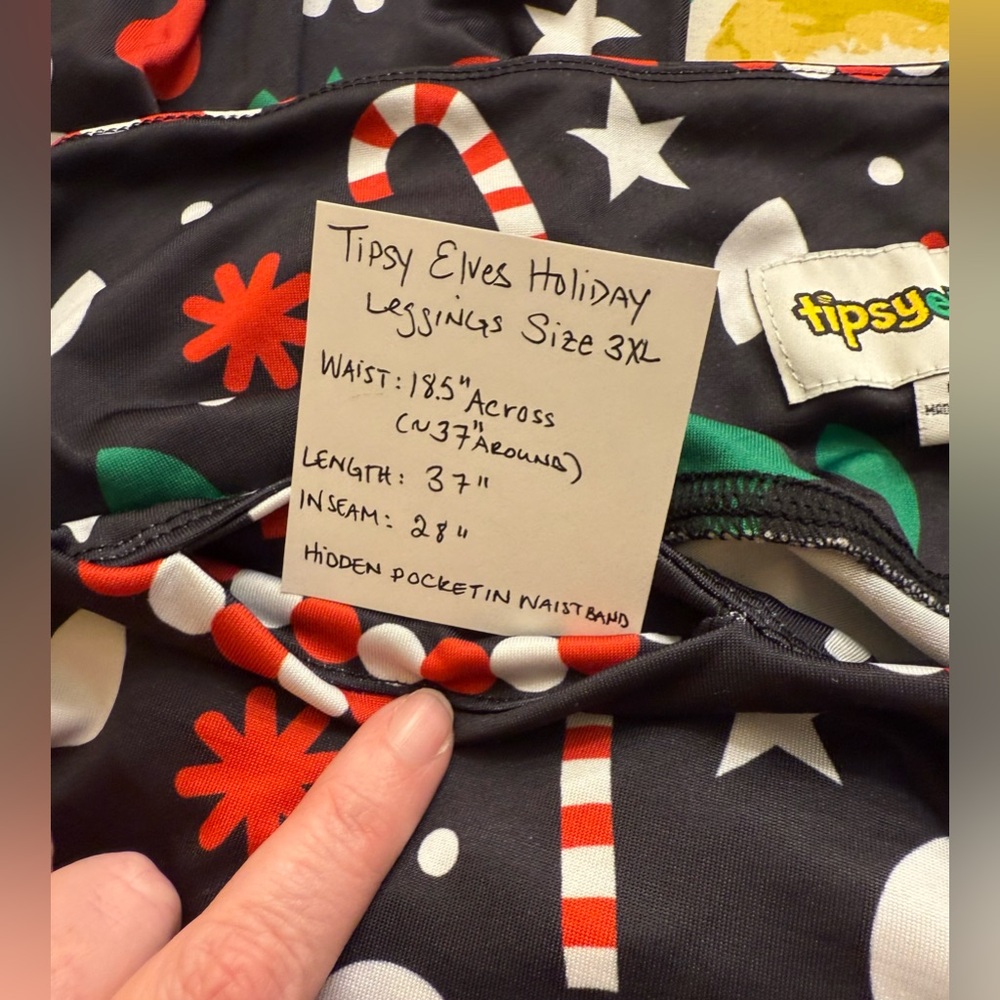 Tipsy Elves Holiday Leggings - Picture 2 of 5